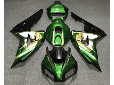 Green & Gold 2006-2007 CBR1000RR Motorcycle Fairing