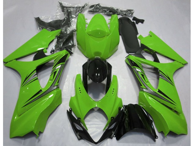 Green OEM Style 2007-2008 GSXR 1000 Motorcycle Fairing Green OEM Style 2007-2008 GSXR 1000 Motorcycle Fairing