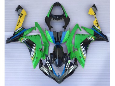 Green Shark 2007-2008 R1 Motorcycle Fairing