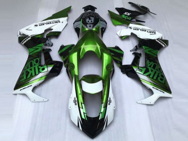 Green & White Custom 2017-2023 CBR1000RR Motorcycle Fairing
