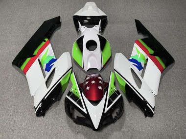 Green and Red Flag 2004-2005 CBR1000RR Motorcycle Fairing