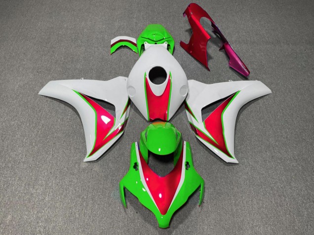 Green and Red Gloss 2008-2011 CBR1000RR Motorcycle Fairing Green and Red Gloss 2008-2011 CBR1000RR Motorcycle Fairing