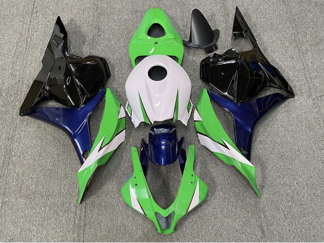 Green and White 2009-2012 CBR600RR Motorcycle Fairing Green and White 2009-2012 CBR600RR Motorcycle Fairing