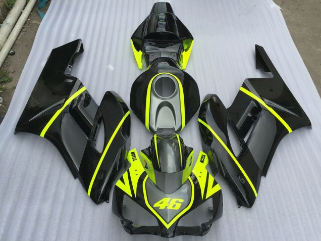 Grey Black and High Viz 2004-2005 CBR1000RR Motorcycle Fairing Grey Black and High Viz 2004-2005 CBR1000RR Motorcycle Fairing