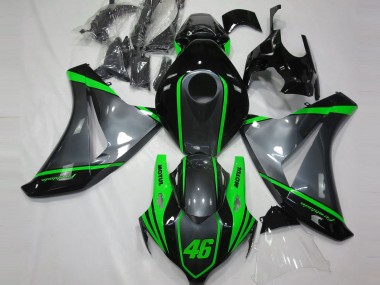 Grey Motul & Green 2008-2011 CBR1000RR Motorcycle Fairing