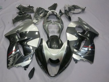 Grey and Silver 1997-2007 GSXR 1300 Hayabusa Motorcycle Fairing