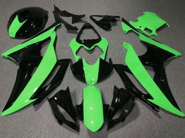High Viz Green 2008-2016 R6 Motorcycle Fairing