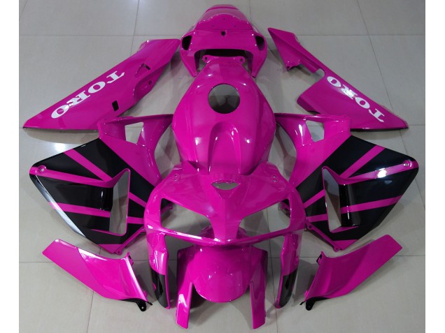 Hot Pink OEM Style 2005-2006 CBR600RR Motorcycle Fairing Hot Pink OEM Style 2005-2006 CBR600RR Motorcycle Fairing