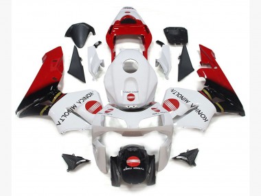 Konica Red 2003-2004 CBR600RR Motorcycle Fairing
