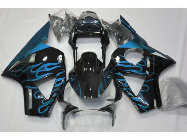 Light Blue Flame 2002-2003 CBR954RR Motorcycle Fairing Light Blue Flame 2002-2003 CBR954RR Motorcycle Fairing