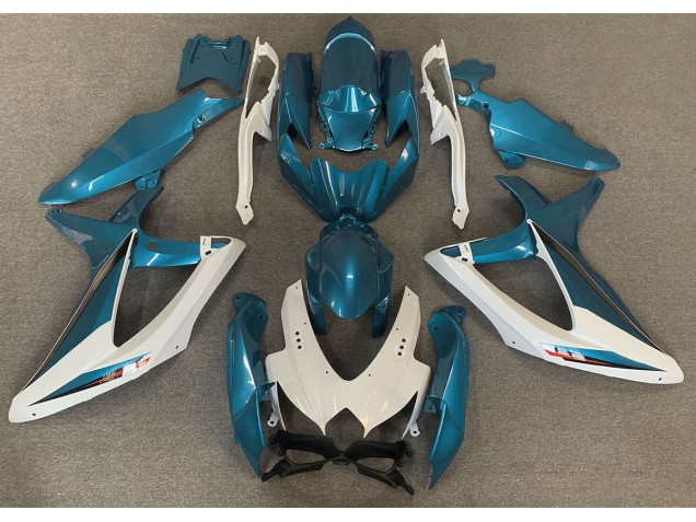 Light Blue OEM Style 2008-2010 GSXR 600-750 Motorcycle Fairing Light Blue OEM Style 2008-2010 GSXR 600-750 Motorcycle Fairing