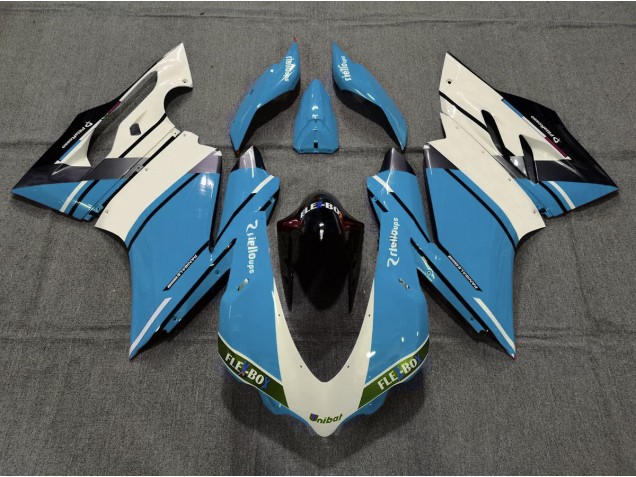 Light Blue OEM Style 2015-2017 Ducati 959 1299 Motorcycle Fairing Light Blue OEM Style 2015-2017 Ducati 959 1299 Motorcycle Fairing