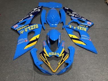 Light Blue Rizla 2005-2006 GSXR 1000 Motorcycle Fairing