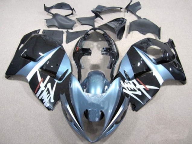 Light Blue and Black 1997-2007 GSXR 1300 Hayabusa Motorcycle Fairing Light Blue and Black 1997-2007 GSXR 1300 Hayabusa Motorcycle Fairing