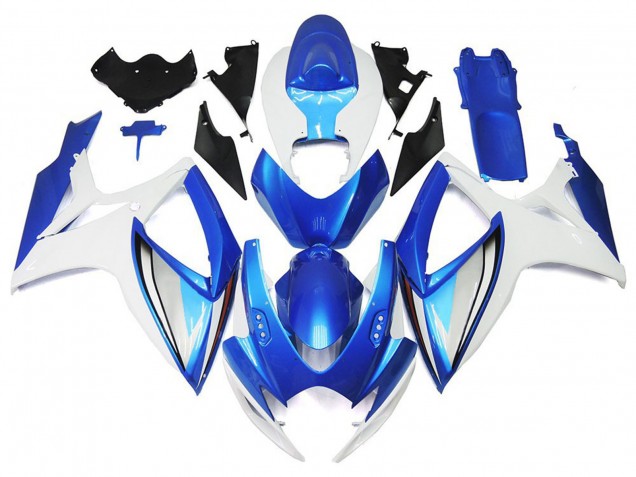 Light Blue and Deep Blue OEM Style 2006-2007 GSXR 600-750 Motorcycle Fairing Light Blue and Deep Blue OEM Style 2006-2007 GSXR 600-750 Motorcycle Fairing