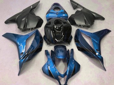 Light Blue with Black 2009-2012 CBR600RR Motorcycle Fairing