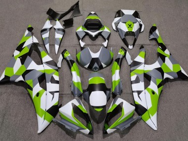Light Green Camo Plain 2008-2016 R6 Motorcycle Fairing