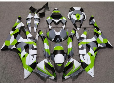 Light Green Camo Plain 2008-2016 R6 Motorcycle Fairing