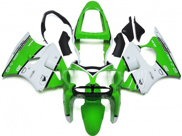 Light Green Gloss Kit 2000-2002 ZX6R Motorcycle Fairing Light Green Gloss Kit 2000-2002 ZX6R Motorcycle Fairing