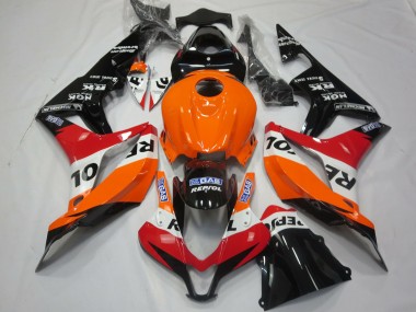 Light Orange Repsol 2007-2008 CBR600RR Motorcycle Fairing