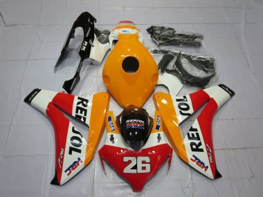 Light Orange Repsol 2008-2011 CBR1000RR Motorcycle Fairing