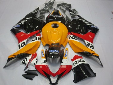 Light Orange Repsol 2009-2012 CBR600RR Motorcycle Fairing