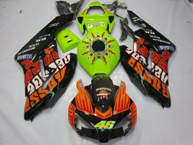 Lime Rossi 2004-2005 CBR1000RR Motorcycle Fairing