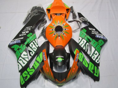 Lime Rossi Matte 2004-2005 CBR1000RR Motorcycle Fairing