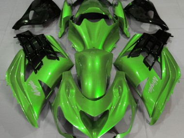 Liquid Green 2012-2021 ZX14R Motorcycle Fairing
