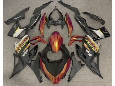Liquid Orange and Grey 2018-2023 Ninja 400 Motorcycle Fairing