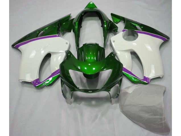 Lizard Green and Purple 1999-2000 CBR600 F4 Motorcycle Fairing Lizard Green and Purple 1999-2000 CBR600 F4 Motorcycle Fairing