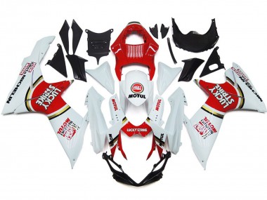 Lucky Strike with Gold Circle 2011-2024 GSXR 600-750 Motorcycle Fairing