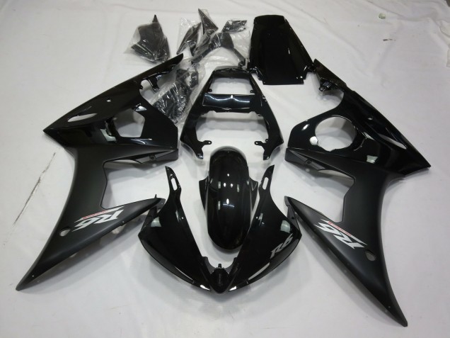 Matte Black 2003-2004 R6 Motorcycle Fairing Matte Black 2003-2004 R6 Motorcycle Fairing
