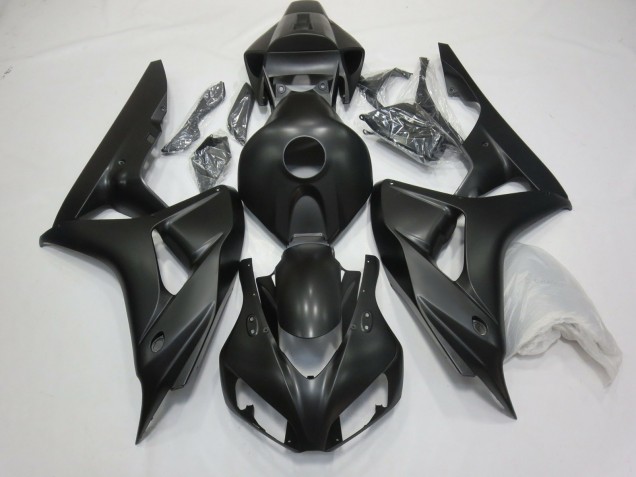 Matte Black 2006-2007 CBR1000RR Motorcycle Fairing Matte Black 2006-2007 CBR1000RR Motorcycle Fairing