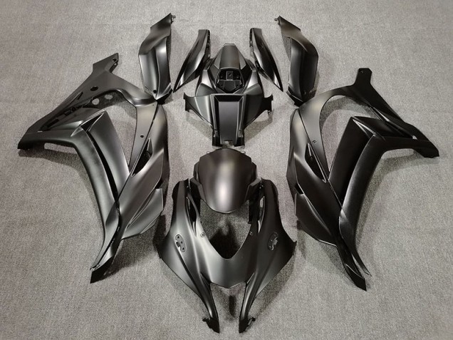 Matte Black 2016-2019 ZX10R Motorcycle Fairing Matte Black 2016-2019 ZX10R Motorcycle Fairing