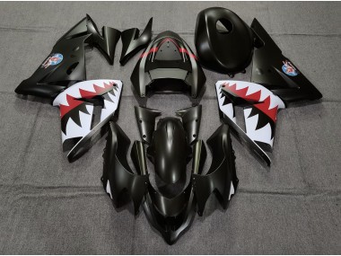 Matte Black Betty Bomber 2004-2005 ZX10R Motorcycle Fairing