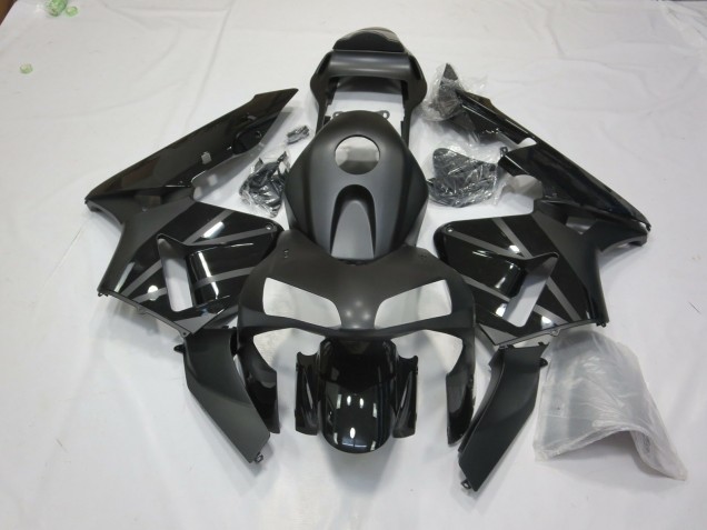 Matte Black / Gloss 2003-2004 CBR600RR Motorcycle Fairing Matte Black / Gloss 2003-2004 CBR600RR Motorcycle Fairing