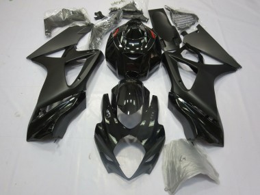 Matte Black Gloss 2007-2008 GSXR 1000 Motorcycle Fairing