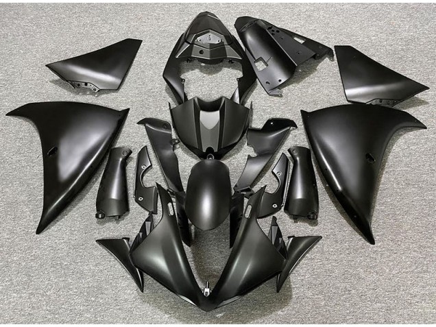 Matte Black & Gold 2009-2011 R1 Motorcycle Fairing Matte Black & Gold 2009-2011 R1 Motorcycle Fairing