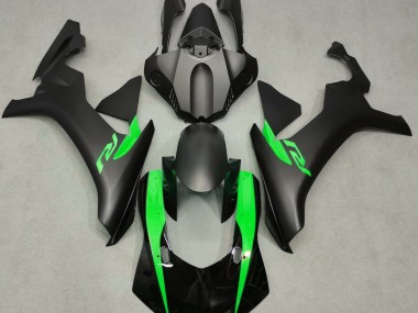 Matte Black & Green 2015-2019 R1 Motorcycle Fairing