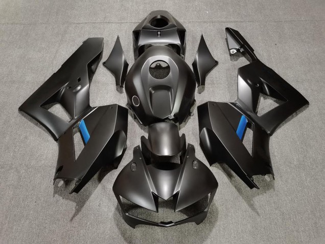 Matte Black & Light Blue 2013-2023 CBR600RR Motorcycle Fairing Matte Black & Light Blue 2013-2023 CBR600RR Motorcycle Fairing