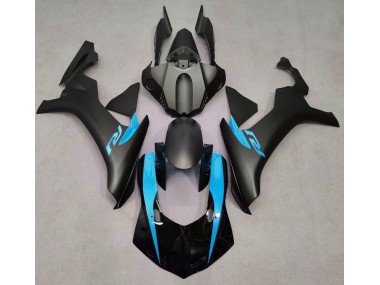 Matte Black & Light Blue 2015-2019 R1 Motorcycle Fairing