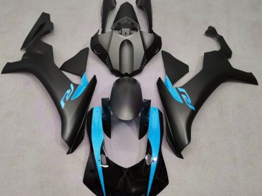 Matte Black & Light Blue 2015-2019 R1 Motorcycle Fairing