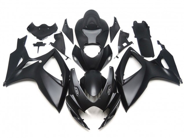 Matte Black OEM Custom Style 2006-2007 GSXR 600-750 Motorcycle Fairing