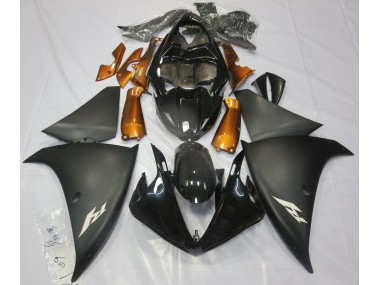 Matte Black & Orange 2009-2011 R1 Motorcycle Fairing