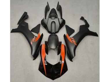 Matte Black & Orange 2015-2019 R1 Motorcycle Fairing