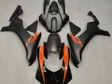 Matte Black & Orange 2015-2019 R1 Motorcycle Fairing