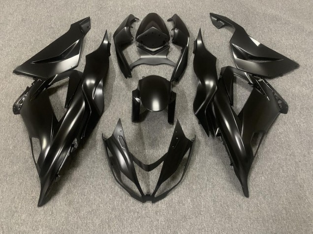 Matte Black & Protective Coat 2013-2018 ZX6R Motorcycle Fairing Matte Black & Protective Coat 2013-2018 ZX6R Motorcycle Fairing