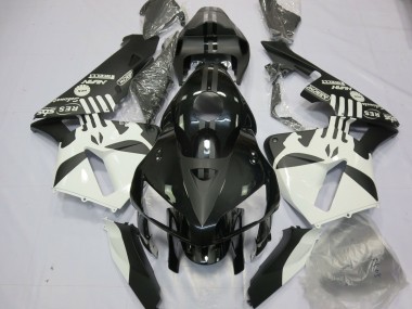 Matte Black & Puisher Logos 2005-2006 CBR600RR Motorcycle Fairing
