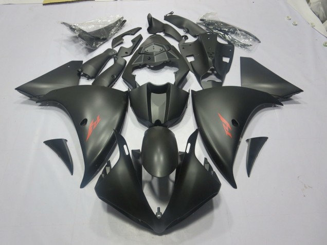 Matte Black Red 2009-2011 R1 Motorcycle Fairing Matte Black Red 2009-2011 R1 Motorcycle Fairing